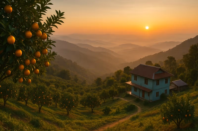 Orange in Vanghmun