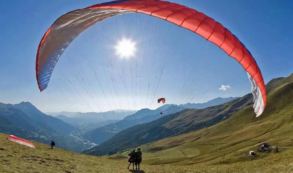 Paragliding in Jampui Hills