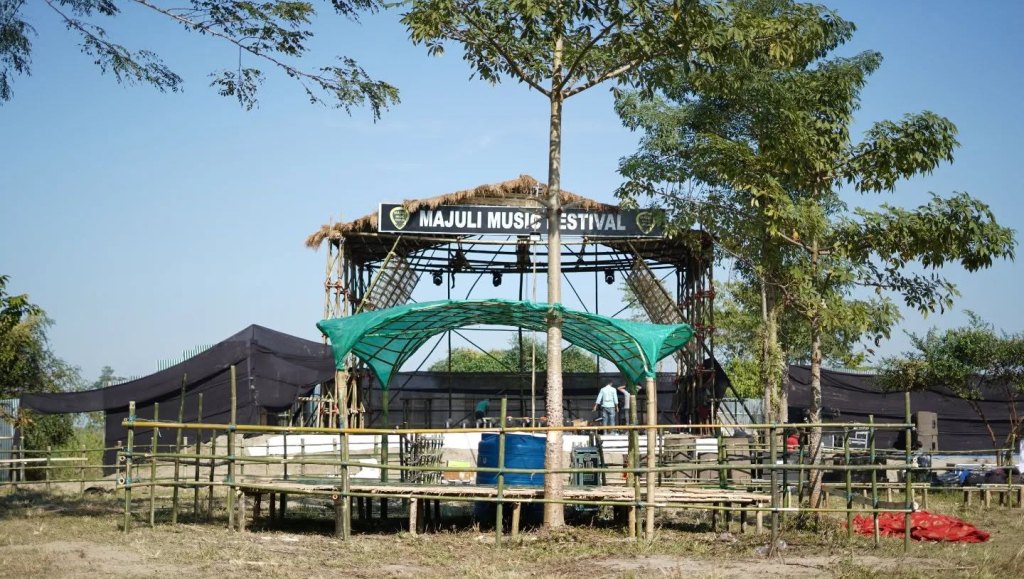 Majuli Music Festival Venue