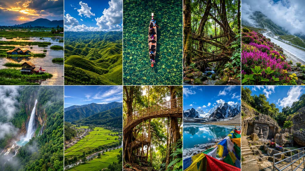 Surreal Places in Northeast India