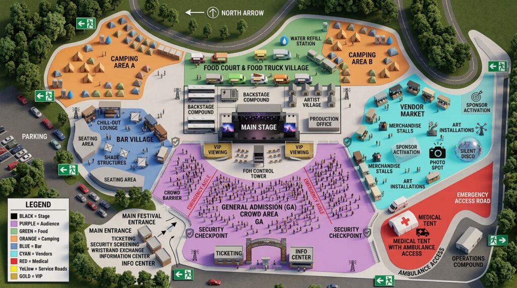 Anini Winter Fest: AWF 5.0 Guide, Permits & Road Conditions 1 Anini Venue Map