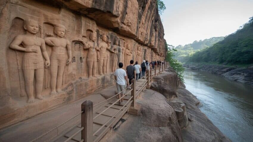 Chabimura: The Rock-Carved River Gorge Locals Call Tripura's Amazon 3 Chabimura 04 edited